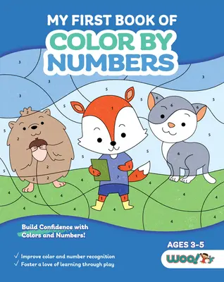 Moja pierwsza książka kolorów według liczb: (Buduj pewność siebie dzięki kolorom i liczbom) - My First Book of Color by Numbers: (Build Confidence with Colors and Numbers)