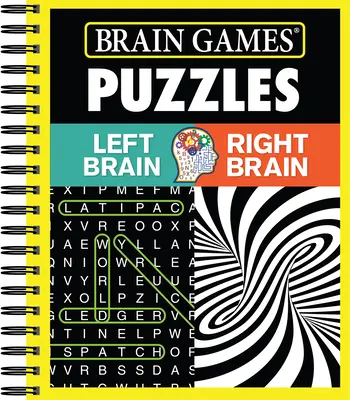 Gry umysłowe - łamigłówki: Lewy Mózg Prawy Mózg - Brain Games - Puzzles: Left Brain Right Brain