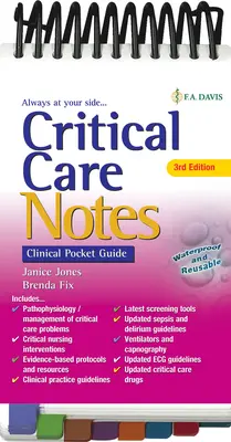 Uwagi dotyczące opieki krytycznej: Kieszonkowy przewodnik kliniczny: Kieszonkowy przewodnik kliniczny - Critical Care Notes: Clinical Pocket Guide: Clinical Pocket Guide