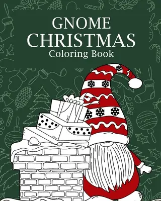 Świąteczna kolorowanka z gnomem - Gnome Christmas Coloring Book