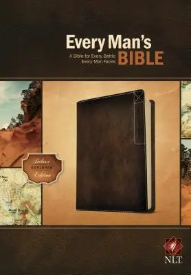 Biblia każdego mężczyzny NLT, Deluxe Explorer - Every Man's Bible-NLT Deluxe Explorer