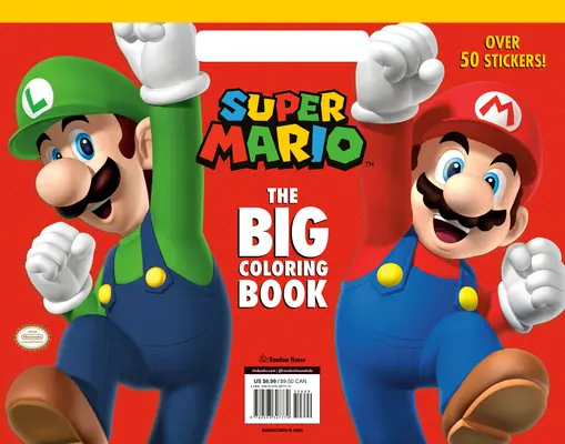 Super Mario: Wielka kolorowanka (Nintendo) - Super Mario: The Big Coloring Book (Nintendo)