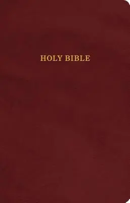 Biblia KJV na prezent i nagrodę, bordowa imitacja skóry - KJV Gift and Award Bible, Burgundy Imitation Leather