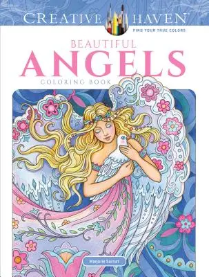 Kolorowanka Creative Haven Piękne anioły - Creative Haven Beautiful Angels Coloring Book