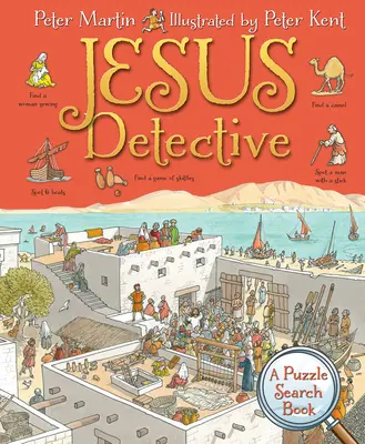 Detektyw Jezus: Książka z łamigłówkami - Jesus Detective: A Puzzle Search Book