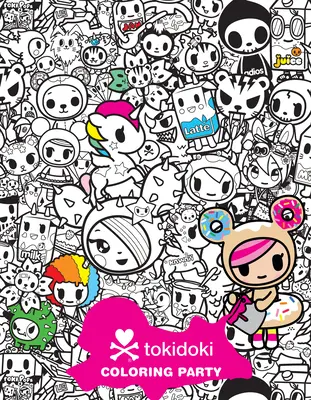 Kolorowanka Tokidoki - Tokidoki Coloring Party