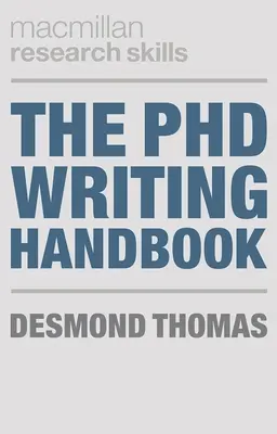 Podręcznik pisania doktoratów - The PhD Writing Handbook