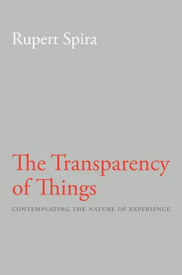 Przejrzystość rzeczy: Kontemplacja natury doświadczenia - The Transparency of Things: Contemplating the Nature of Experience