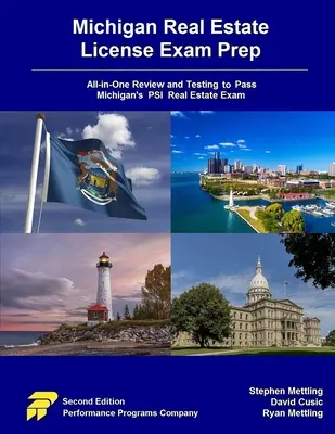Michigan Real Estate License Exam Prep: Wszystko w jednym przeglądzie i testach, aby zdać egzamin PSI z nieruchomości w Michigan - Michigan Real Estate License Exam Prep: All-in-One Review and Testing to Pass Michigan's PSI Real Estate Exam