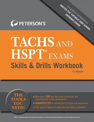 Peterson's Tachs and HSPT Exams Skills & Drills Workbook (Zeszyt ćwiczeń do egzaminów Tachs i HSPT) - Peterson's Tachs and HSPT Exams Skills & Drills Workbook