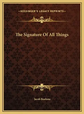 Podpis wszystkich rzeczy - The Signature Of All Things