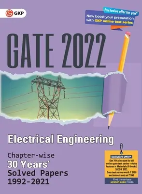 GATE 2022 Inżynieria elektryczna - 30-letni rozdział rozwiązany papier (1992-2021) (G K Publications (P) Ltd) - GATE 2022 Electrical Engineering - 30 Years Chapterwise Solved Paper (1992-2021) (G K Publications (P) Ltd)