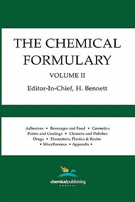 Słownik chemiczny, tom 2 - The Chemical Formulary, Volume 2