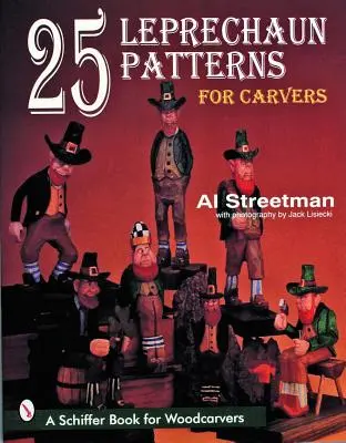 25 wzorów krasnali dla rzeźbiarzy - 25 Leprechaun Patterns for Carvers