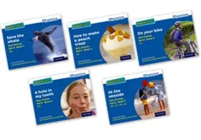 Read Write Inc. Fonics: Niebieski Zestaw 6 Beletrystyka Mieszany Zestaw 5 sztuk - Read Write Inc. Phonics: Blue Set 6 Non-fiction Mixed Pack of 5