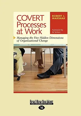 Covert Processes at Work: Zarządzanie pięcioma ukrytymi wymiarami zmian organizacyjnych (Easyread Large Edition) - Covert Processes at Work: Managing the Five Hidden Dimensions of Organizational Change (Easyread Large Edition)