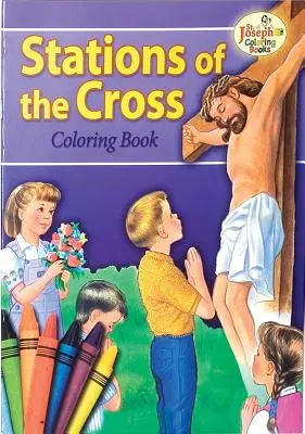 Kolorowanka o drodze krzyżowej - Coloring Book about the Stations of the Cross