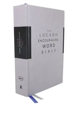 Nkjv, Lucado Encouraging Word Bible, szara, obwoluta, wygodny druk: Biblia, Nowa Wersja Króla Jakuba - Nkjv, Lucado Encouraging Word Bible, Gray, Cloth Over Board, Comfort Print: Holy Bible, New King James Version