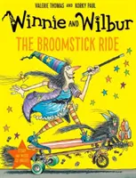 Kubuś i Wilbur: Jazda na miotle z płytą CD audio - Winnie and Wilbur: The Broomstick Ride with audio CD