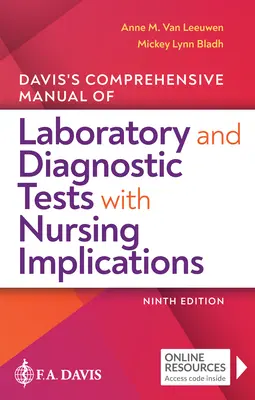 Davis's Comprehensive Manual of Laboratory and Diagnostic Tests with Nursing Implications (Kompleksowy podręcznik badań laboratoryjnych i diagnostycznych z implikacjami dla pielęgniarstwa) - Davis's Comprehensive Manual of Laboratory and Diagnostic Tests with Nursing Implications