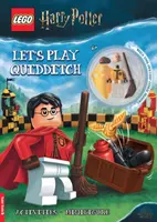 LEGO (R) Harry Potter (TM): Let's Play Quidditch Activity Book (z minifigurką Cedrika Diggory'ego) - LEGO (R) Harry Potter (TM): Let's Play Quidditch Activity Book (with Cedric Diggory minifigure)