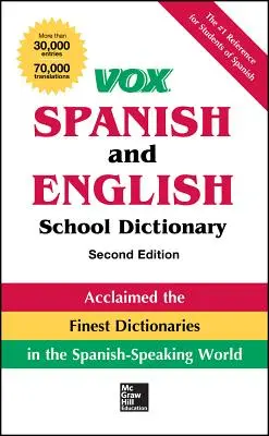 Vox Słownik szkolny hiszpańsko-angielski, Paperback, wydanie 2 - Vox Spanish and English School Dictionary, Paperback, 2nd Edition