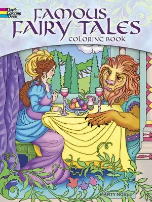 Książka do kolorowania słynnych bajek - Famous Fairy Tales Coloring Book
