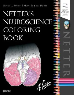 Kolorowanka Netter's Neuroscience - Netter's Neuroscience Coloring Book