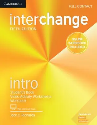 Interchange Intro Full Contact z podręcznikiem do samodzielnej nauki online i zeszytem ćwiczeń online - Interchange Intro Full Contact with Online Self-Study and Online Workbook