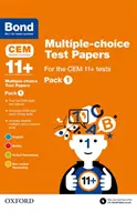 Bond 11+: Testy wielokrotnego wyboru do testów CEM 11+ - pakiet 1 - Bond 11+: Multiple-choice Test Papers for the CEM 11+ Tests Pack 1