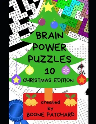 Brain Power Puzzles 10: Świąteczna książka ćwiczeń z ponad 200 unikalnymi i różnorodnymi łamigłówkami, wyszukiwaniem słów, anagramami, zagadkami i nie tylko - Brain Power Puzzles 10: A Christmas Activity Book of over 200 Unique and Varied Puzzles, Word Searches, Anagrams, Riddles and More