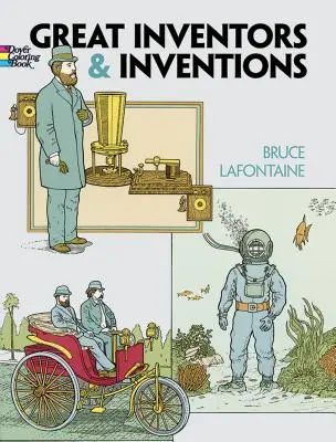 Kolorowanka Wielcy wynalazcy i wynalazki - Great Inventors and Inventions Coloring Book