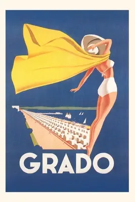 Plakat podróżniczy Vintage Journal Grado - Vintage Journal Grado Travel Poster