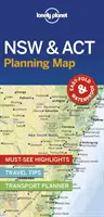 Lonely Planet Nowa Południowa Walia i ACT Mapa planowania 1 - Lonely Planet New South Wales & ACT Planning Map 1