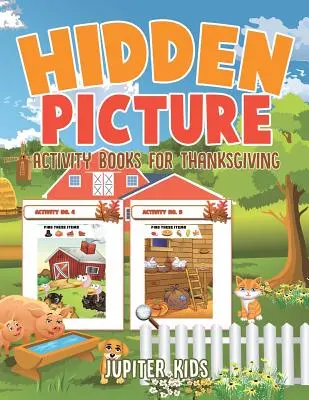 Książeczki z ukrytymi obrazkami na Święto Dziękczynienia - Hidden Picture Activity Books for Thanksgiving