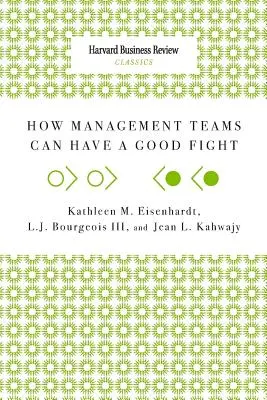 Jak zespoły zarządzające mogą prowadzić dobrą walkę - How Management Teams Can Have a Good Fight