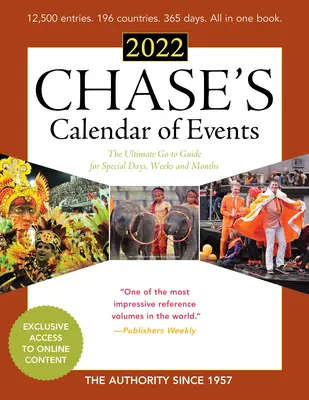 Kalendarz wydarzeń Chase'a 2022: najlepszy przewodnik po wyjątkowych dniach, tygodniach i miesiącach - Chase's Calendar of Events 2022: The Ultimate Go-To Guide for Special Days, Weeks and Months