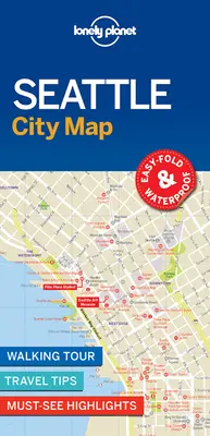 Lonely Planet Mapa miasta Seattle 1 - Lonely Planet Seattle City Map 1