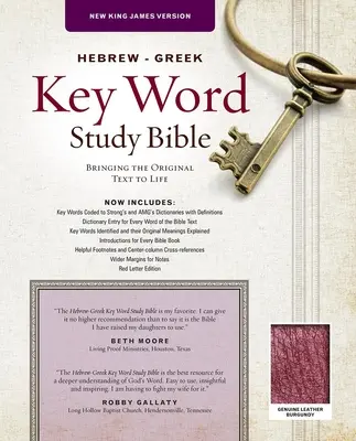 Hebrajsko-grecka Biblia do nauki kluczowych słów - NKJV - Hebrew-Greek Key Word Study Bible-NKJV