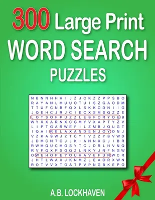 300 łamigłówek z wyszukiwaniem słów w dużym formacie - 300 Large Print Word Search Puzzles