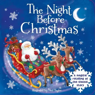 Noc przed Bożym Narodzeniem: Wyściełana książka planszowa - The Night Before Christmas: Padded Board Book