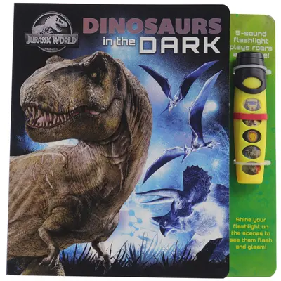 Glow Flashlight Adventure Book Wht Jurassic World Dinozaury w ciemności - Glow Flashlight Adventure Book Wht Jurassic World Dinosaurs in the Dark