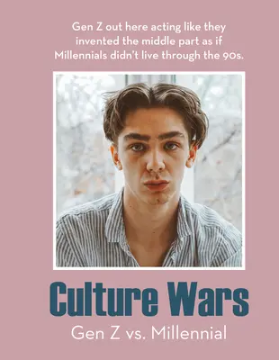 Wojny kulturowe: Gen Z vs. Millennial - Culture Wars:: Gen Z vs. Millennial