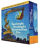 Goodnight, Goodnight, Construction Site and Steam Train, Dream Train Board Books Boxed Set (Board Books for Babies, Preschool Books, Picture Books for