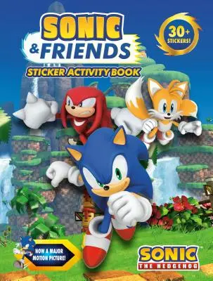 Książeczka z naklejkami Sonic & Friends - Sonic & Friends Sticker Activity Book