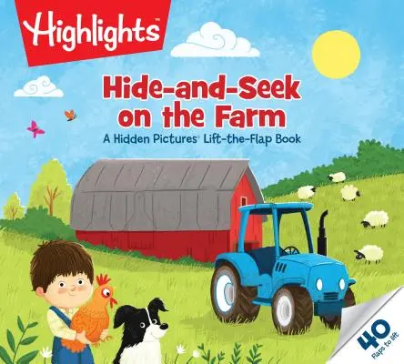 Zabawa w chowanego na farmie: A Hidden Pictures Lift-The-Flap Book - Hide-And-Seek on the Farm: A Hidden Pictures Lift-The-Flap Book