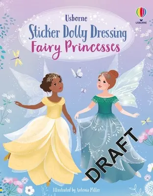 Naklejki dla lalek Wróżkowe księżniczki - Sticker Dolly Dressing Fairy Princesses