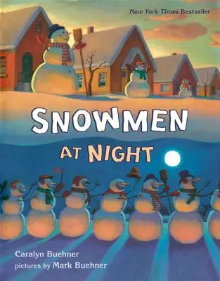 Bałwany nocą - Snowmen at Night