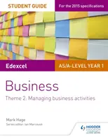 Edexcel AS/A-level Year 1 Business Student Guide: Temat 2: Zarządzanie działalnością biznesową - Edexcel AS/A-level Year 1 Business Student Guide: Theme 2: Managing business activities