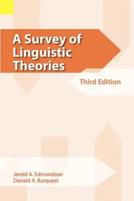 Przegląd teorii lingwistycznych, wydanie 3 - A Survey of Linguistic Theories, 3rd Edition